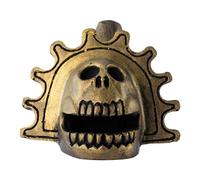 Scary Sounding Aztec Whistle, Creative Screaming Aztec Whistle, Loud Human Screamings War, Height circa 9,2 cm, Perfect for Halloween, Theatrical Performance