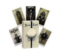 Scary Tarot Deck - Horror Fortune Telling Cards English 10X6cm