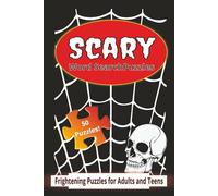 Scary Word Search: Word Search Puzzle with Easy to Read Print about Scary, Horror, Creepy themes - 6x9 inches, 100 pages, 50 puzzles - Gift for Men, Women and Teens