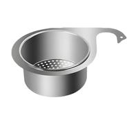 Scassore per lavello da cucina - cestino alimentare in acciaio inossidabile, rastrelliere a forma di cigno | Filtro dei rifiuti da cucina versatile per verdure e frutta, coltivatore multifunzionale re