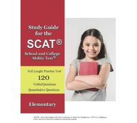 Scat Study Guide for the SCAT (R) School and College Ability Test (R (Tascabile)