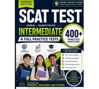 SCAT Test Prep - Intermediate Level: 4 Full-Length Practice Tests for the CTY Gifted and Talented Program (Grade 4 and Grade 5): 2