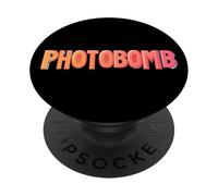 Scatena il caos con questa atmosfera Photo Bomb PopSockets PopGrip Adesivo