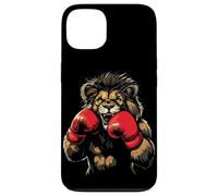 Scatena la bestia con questo leone che indossa guanti da boxe Custodia per iPhone 13