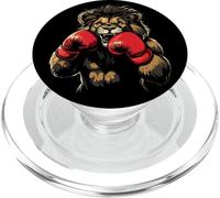 Scatena la bestia con questo leone che indossa guanti da boxe PopSockets PopGrip per MagSafe