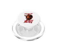 Scatena la bestia Leone ruggente compleanno leone luglio agosto re PopSockets PopGrip per MagSafe