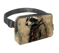 Scatena la tua avventura con il nostro marsupio da viaggio, borsa a tracolla per corsa, escursionismo, ciclismo, perfetta per uomini e donne, motivo piccione vintage, Multicolore#06,