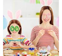 Scatena La Tua Creatività Con Questi Ritagli Di Legno Non Finiti, Perfetti Per Dipingere E Realizzare Le Tue Decorazioni Pasquali. Ogni Ciondolo In Legno A Forma Di Scavato È Ideale Per La Pittur