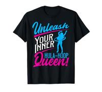 Scatena la Tua Regina Hula Hooping Queen Hula-Hoop interiore Maglietta