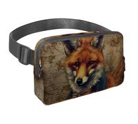 Scatena la tua voglia di viaggiare, borsa a tracolla per uomini e donne, perfetta per corsa, passeggiate, escursionismo e ciclismo, motivo gatto vintage, Multicolore#07, 1.5x9.0x5.9in/4x23x15cm