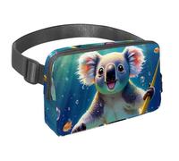 Scatena la tua voglia di viaggiare, scopri il marsupio da viaggio definitivo per uomini e donne, dotato di una borsa a tracolla per corsa, passeggiate, escursionismo e ciclismo, adorabile koala nuota