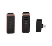 Scatena un Cristallino con il Pacchetto Microfono Lavalier Wireless S18S: Compatibile con 2 Telefoni Cellulari, Offre Riduzione del Rumore e Include un Mini Supporto, un