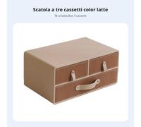 ScatoL e A per Trucchi inpuòeme a Cassetti e Coperchio Depuògn raffinato per