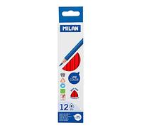 Scatola 12 matite triangolari di colore rosso