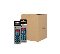 Scatola 12 Pezzi - Blister (4 Pezzi) Ease Vibe Vibe Dampener Bullpadel 011 Sky Blue Blue