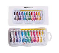 Scatola 12 Tempere 12 ml Tinta Unita