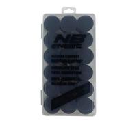 Scatola 18 Impugnature Lisce Nere Enebe A003779.001 black