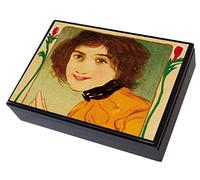 Scatola 2 mazzi donna tulipano 3075752