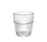 Scatola 36 Bicchieri In Vetro Trasparente Barshine Per Rocks Cl 30,5