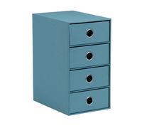 Scatola 4 Cassetti 250x175x320mm Soho Blu Denim 15 | Rossler Soho