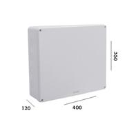 SCATOLA 400x350x120mm IP65 DERIVAZIONE PER ESTERNO CASSETTA