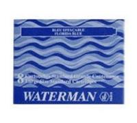 Waterman Cf. 8 Cartucce Standar Serenity Blue