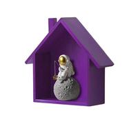 Scatola A Forma Di Casa | Scaffali Di Esposizioni Rustiche In Legno | Simniccioletta Decorativa Per Piccoli Vivai, Segno Di Casa, Accento Di Design Unico Per Soggiorno, Camera Da, Ufficio