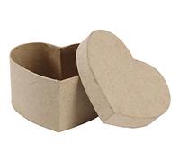 Scatola a forma di cuore, dimensioni 11,5x11,5 cm, H: 6 cm, 1pc