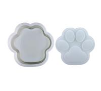 Scatola a forma di zampa Stampi epossidici Barattolo in Silicone Resina per Artiglio di Stoccaggio Personalizza Organizzatore di Immagazzinaggio Contenitore di Gioielli