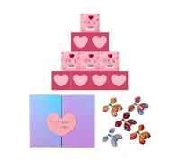 Scatola a molla per San, accessorio per San, scatola con molla rossa come busta, per compagni di vita, mogli, mariti, compleanno, proposta di matrimonio, laurea, matrimonio e