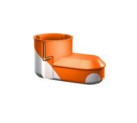 Scatola a muro cava 2x fi 60mm per elettronica con 83199008
