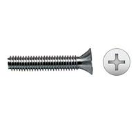 Scatola a viti CELO 4 x 10 mm Filettatura metrica 500 Unità Zincato Svasata