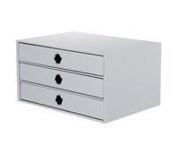 Scatola A4 3cassetti C/asola 250x343x185 Soho Stone Grigio Chiaro 17