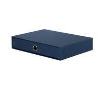 Scatola A4 Cassetto C/asola Soho Blu Navy 90 | Rossler Soho
