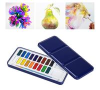Scatola Acquerelli Latta Kit Per Pittura Di Vernice Ad Acquerello