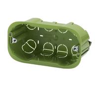 Scatola ad incasso rettangolare Gewiss per pareti leggere 4 posti GW24404PM