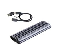 Scatola adattatore USB 3.1 con doppio protocolli per dischi solidi PCIE 2230/2242/2260/2280
