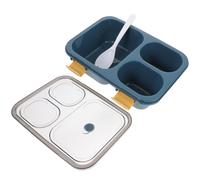 Scatola alimentare multi-funzione per pasto divisa a microonde per pranzo a