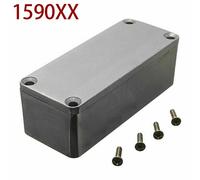 Scatola Alluminio Argento per Strumenti Elettrici Contenitore Strumento Leggero