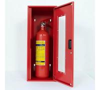 Scatola antincendio di dimensioni medie | 45 * 17 * 15 cm | Stoccaggio per estintore | Armadio resistente alle intemperie per estintore | Scatola da parete per estintore, Resistente e Robusto