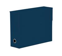 Scatola Archivio Apertura Dorso C/asola Soho Blu Navy 90