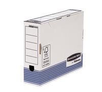 Bankers Box 0026401 Scatola Archivio A4 System, Dorso 80 mm, FSC, Confezione da 10 Pezzi