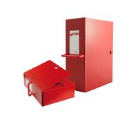 Scatola archivio Big 200 - con maniglia - dorso 20 cm - 25 x 35 cm - rosso - Sei