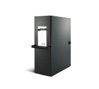 Scatola archivio Big Next - dorso 12 cm - 25 x 35 cm - nero/nero - Sei Rota