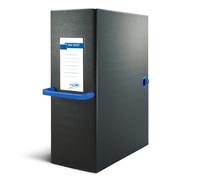 Scatola archivio Big Next - dorso 16 cm - 25x35 cm - nero/blu - Sei Rota