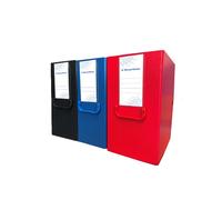 Scatola archivio con maniglia - dorso 20 cm - 25 x 35 cm - rosso - Starline