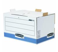Scatola Archivio Fellowes Azzurro Bianco A4 33,5 x 55,7 x 38,9 cm