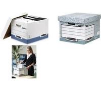 Scatola archivio Fellowes Sytsem Standard blu confezione da 10 (26101) NEW