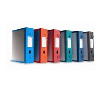 Scatola archivio LEONARDI Combi Box E500 dorso 9 cm grigio grafite - 29,8x36,2 c