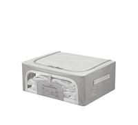 Scatola armadio 50x40x20 cm doppia cerniera e scritta grigio